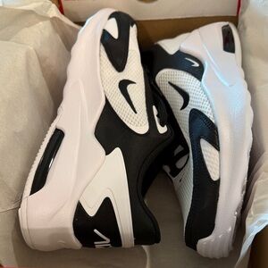 Nike Air Max Bolt Women's Black and White Athletic Shoes